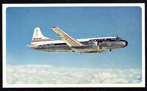 UNITED AIRLINES 1954 Mainliner Convair ADVERTISING PROMOTIONAL Photo Postcard - Picture 1 of 2