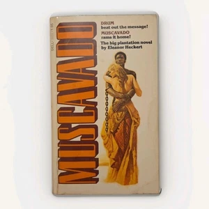 MUSCAVADO By Eleanor Heckert Dell 1st Printing 1977 Paperback Slave Romance - Picture 1 of 13