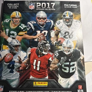 2017 PANINI STICKER COLLECTION NFL BOOK  - Picture 1 of 3