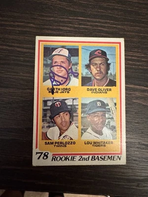 Garth Iorg Signed Rookie Card - Image 1 of 2