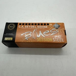 Seydel SESSION 1847 STEEL REED Harmonica Key of F POWER BENDER TUNING FREE SHIP - Picture 1 of 6