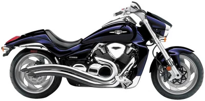 Cobra Speedster Swept Exhaust - Chrome Motorcycle Street Bike 1230 1810-1852 - Image 1 of 4
