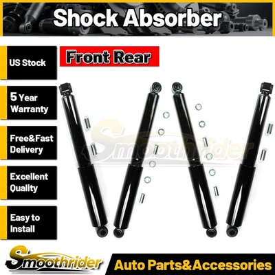 Amortiguador trasero delantero FCS 4 piezas para 1972 1973 1974 AM General DJ5 3,8 L Foto 1 de 4