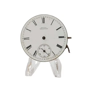 Reloj Bolsillo Waltham Wm Eller 8s Movimiento Sidewinder Esfera Hundida Piezas (711) Video - Imagen 1 de 3