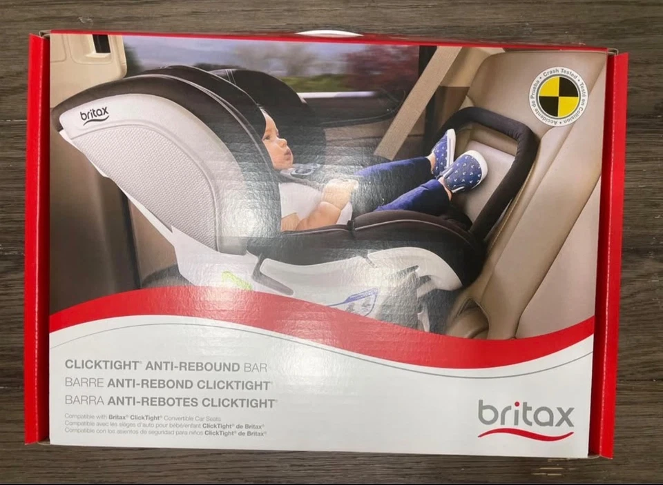 BRITAX Anti-Rebound Padded Steel Bar Clicktight Convertible Car Seat - NEW - Image 1 of 1