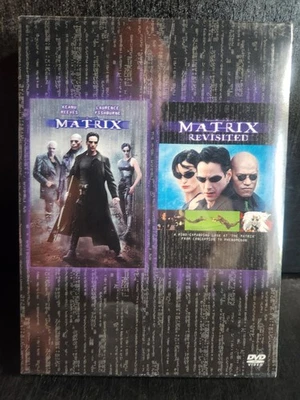 THE MATRIX + THE MATRIX REVISITED DVD COMBO KEANU REEVES NEW & SEALED - Image 1 of 3