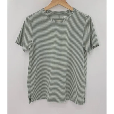 Lands' End Women's Striped T-Shirt Crew Neck T-Shirt Size Sm 6-8 Preppy Peru - Image 1 of 4