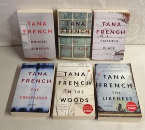 Lot of 6 PB - Tana French - Dublin Murder Squad Complete Series - Imagen 1 de 1
