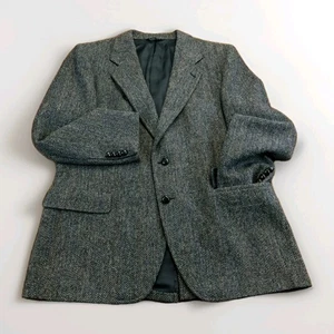 Kuppenheimer Harris Tweed Hand Woven Scottish Wool Sport Coat Suit Jacket Blazer - Picture 1 of 18