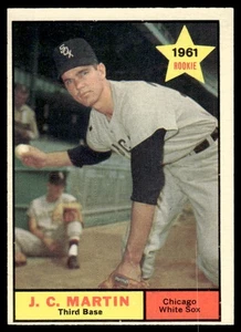 1961 Topps J.C. Martin Chicago White Sox #124 - Picture 1 of 2