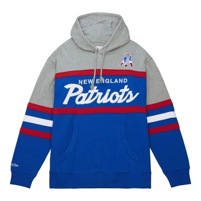 Sudadera con capucha Mitchell & Ness Head Coach de los New England Patriots para hombre nueva con etiquetas $110 Foto 1 de 4