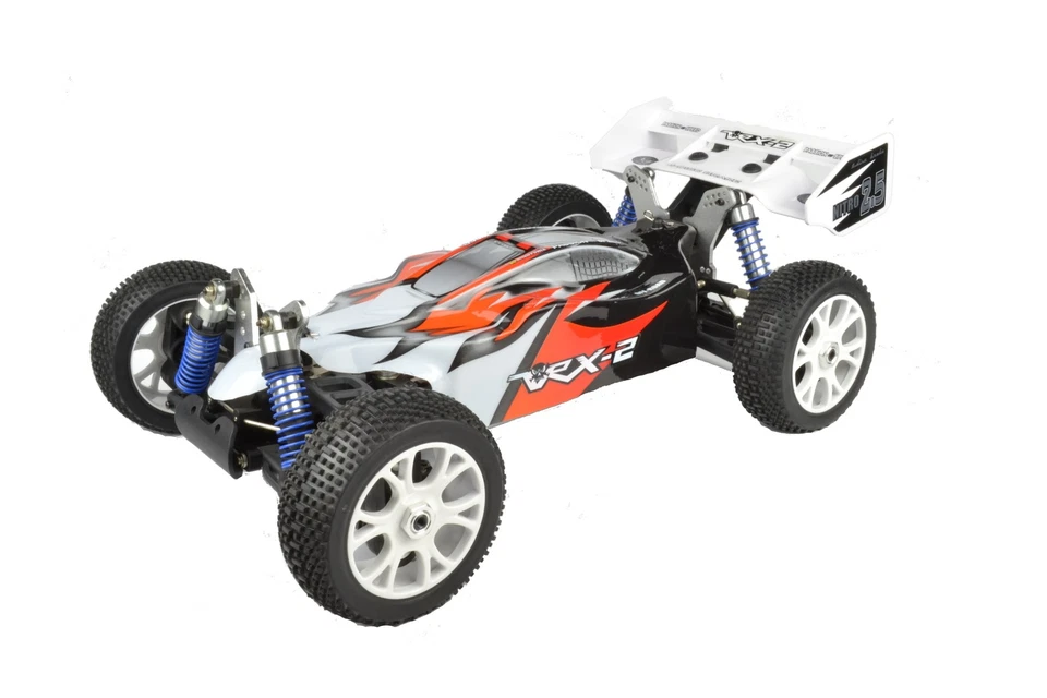 BUGGY 1/8 VRX-2E ASTREA BRUSHLESS BATTERIA LIPO 11,1V E RADIO 2.4gHz RTR 4WD VRX - Immagine 1 di 1