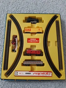 Vintage Arnold Rapido Train Set - N Scale - #052 - Made In West Germany - 1963 - Picture 1 of 8