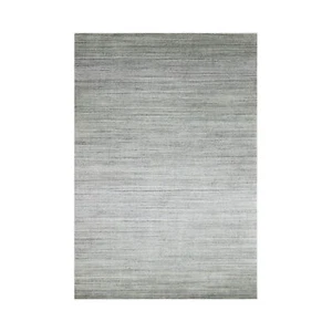 6x9 Gray Hand Knotted Modern Tibetan Wool Area Rug - Picture 1 of 8