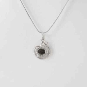 Van Goghs Sunflower Pendant Paula Bolton 925er Silver Symbol Jewelry New - Bild 1 von 3
