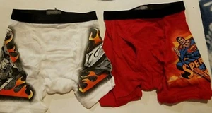 Jungen Fruit of the Loom Superman Returns Boxershorts 2 verschiedene Paar Größe 6 Neu ohne Etikett - Bild 1 von 6