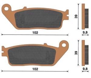 Top4 Pastiglie freno Sint Ant per Honda SH 300IE EU4 2016-2017 - Foto 1 di 1