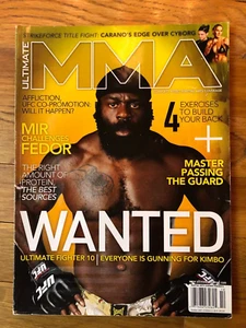 Ultimate MMA Kimbo Slice October 2009 VOL9 #10 UFC - Picture 1 of 5