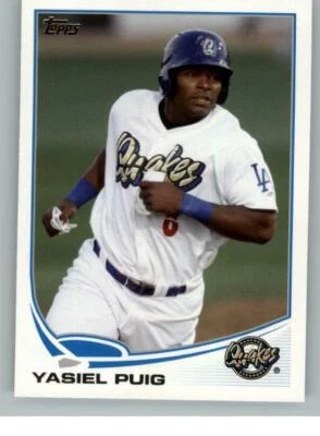 2013 Topps Pro Debut #35A Yasiel Puig (ref 132919) - Image 1 of 2