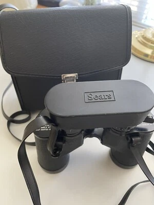 Sears Binoculars Wide Angle Zoom 8x-17x40mm Model No. 473.25490 Fully Coated Opt - Image 1 of 4