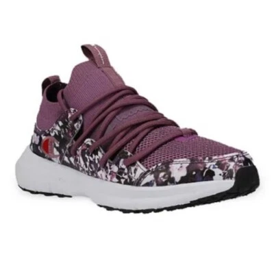 Champion Yogi Women's Floral Purple Sneakers Size 11 - Image 1 of 4