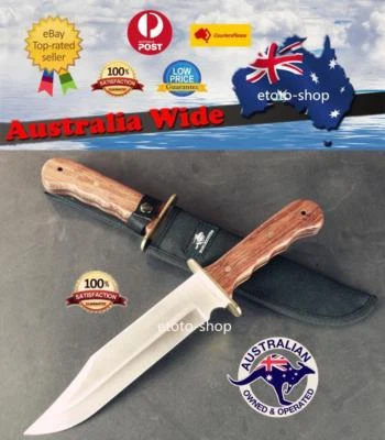 Huge 14.25 inch Winchester Fixed Blade Knife Large Bowie Camping Hunting Knife - image 1 of 2