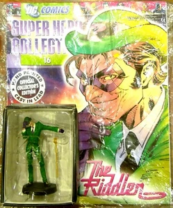 (Eaglemoss) ~ Colección de Superhéroes de DC Comics: Número #16 El Acertijo ~ Totalmente Nuevo - Imagen 1 de 4