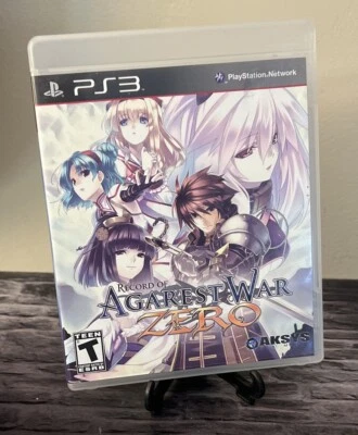 Record Of Agarest War Zero - PS3 - Complete - Sony PlayStation - w/Case and Book - Image 1 of 4