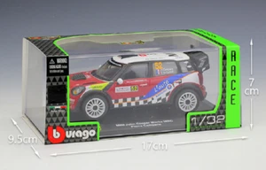 Bburago 1:32 MINI John Cooper Works WRC Pierre Campana Diecast Model Car #52 NIB - Picture 1 of 1