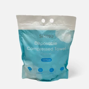 SHINO Disposable Compressed Towel 50 pcs - Bild 1 von 5