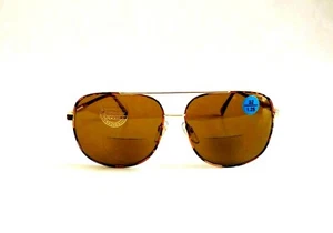 NWT Vintage 90's Navigator Style Bi-Focal Reading Sunglass +1.25 (Gold/Tortuga) - Picture 1 of 4