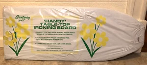 Vintage NOS Cantway Table Top Ironing Board Portable Sturdy Wood ~32"x12" New - Picture 1 of 6