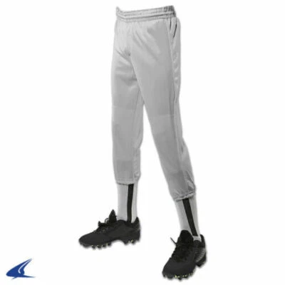 CHAMPRO Kids Elastic Waist Pull Up T-Ball Baseball Pant Youth Sizes: XXS - XL & 4 Colors