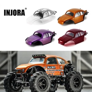 INJORA Karosserie & Überrollkäfig für SCX24 C10 JLU Bronco Base Camp 4Runner - Picture 1 of 35