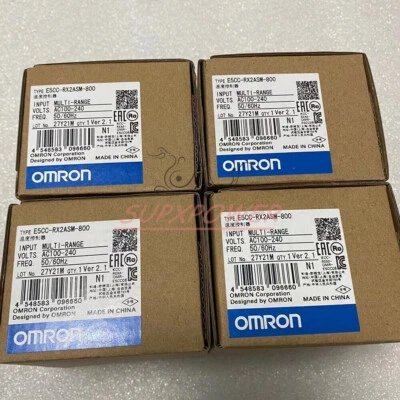 New  Omron E5CC-RX2ASM-800 E5CCRX2ASM800 Temperature Controller  (1PCS) - Image 1 of 2