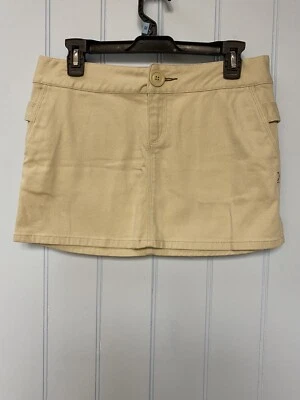 Hurley Int бежевый спереди молнии карандаш мини юбка подростков размер 5 - Изображение 1 из 4