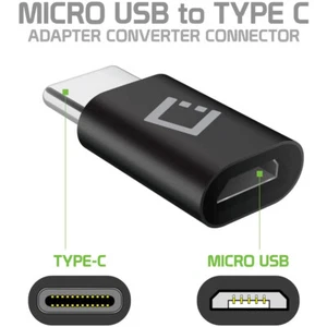 Micro USB Converter Connector to USB-C Adapter (4pack) - Picture 1 of 6