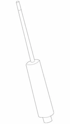 Amortiguador genuino GM 2007-2008 Chevrolet GMC Trailblazer LT Envoy 19177778 Foto 1 de 2