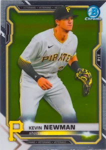 Kevin Newman 2021 Topps Bowman Chrome Baseball Base Card #65 Pittsburgh Pirates - Picture 1 of 2