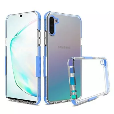 For Samsung Note 10 Edge Sturdy Shockproof Bumper Transparent PC TPU Case CLEAR/ - Image 1 of 2