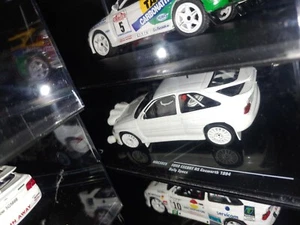 1x IXO MDCS025 Ford Escort RS COSWORTH Gr.A Ready To Race - TEST CAR - 1:43 RARE - Foto 1 di 17