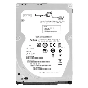 Hard Drive Seagate 250GB ST9250410AS 16MB Cache 7200RPM SATA2 2.5" Inch - Picture 1 of 5