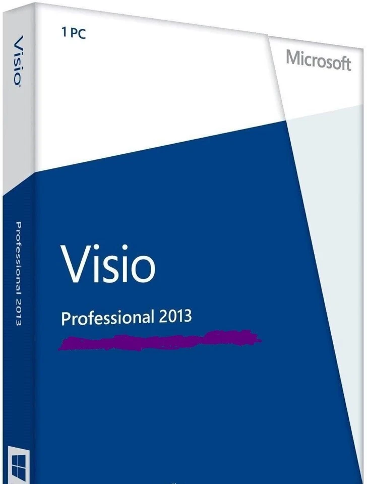 Microsoft Visio 2013 Professional gebrauchte Volumenlizenz 64/32 Bit - Download - Bild 1 von 1