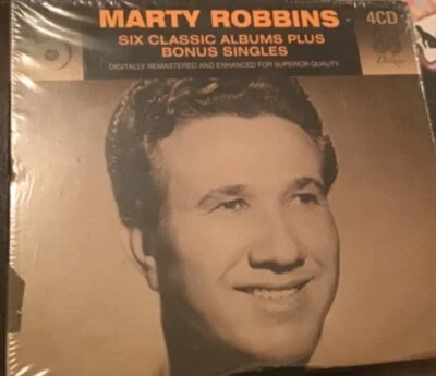 Marty Robbins 6 Classic Albums Plus Bonus Singles CDs VG New - Image 1 of 2