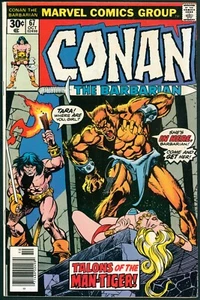 Conan the Barbarian 67 VF+ 8.5 Marvel 1976 - Picture 1 of 3