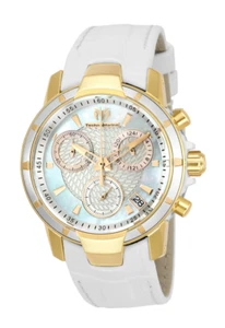 TechnoMarine Women's TM-615002 UF6 38mm Gold Watch Sapphire Crystal MSRP $890 - Picture 1 of 1
