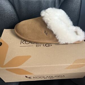 Koolaburra UGG Womens Milo Burgundy Mule Slippers Size 8 (4753592) new Ugg’s