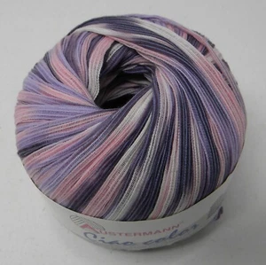 Austermann CIAO Color Ribbon Yarn Purple Pink White - Picture 1 of 2