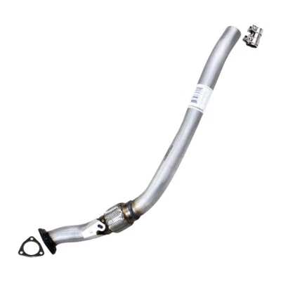 Stainless Steel Exhaust Front Pipe fits: 2005-2008 Audi A4 Quattro 2.0L M/T - Image 1 of 4