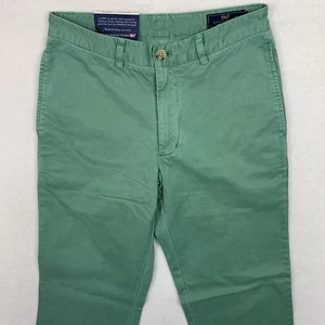 Pantalón Club Vineyard Vines Calce Clásico Verde Nuevo con Etiquetas Talla 28W 32L - Imagen 1 de 4